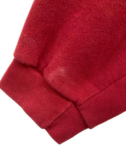 NIKE（ナイキ）NIKE (ナイキ) 90s スウォッシュロゴ刺繍スウェット レッド サイズ:Ｌの古着・服飾アイテム