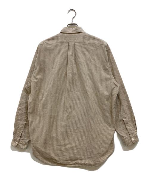RALPH LAUREN（ラルフローレン）RALPH LAUREN (ラルフローレン) ストライプBDシャツ ベージュ サイズ:Ｌの古着・服飾アイテム