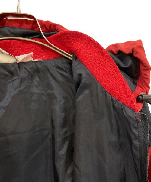 NIKE（ナイキ）NIKE (ナイキ) 90s フーデッドジャケット ブラック×レッド サイズ:Ｍの古着・服飾アイテム