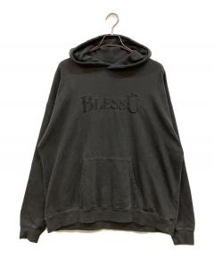 中古・古着通販】stussy (ステューシー) DOUBLE FACE LABEL ZIP HOODIE
