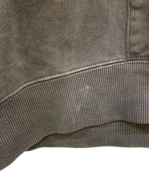 BLESSU（ブレスユー）BLESSU (ブレスユー) pigment logo hoodie グレー サイズ:Ｌの古着・服飾アイテム