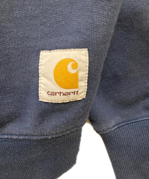 Carhartt WIP（カーハート ワーク イン プログレス）Carhartt WIP (カーハート ワーク イン プログレス) Hooded WIP Sweat Jacket Dusky Blue Stone Washed ネイビー サイズ:Sの古着・服飾アイテム