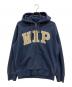 Carhartt WIP（カーハート ワーク イン プログレス）の古着「Hooded WIP Sweat Jacket Dusky Blue Stone Washed」｜ネイビー