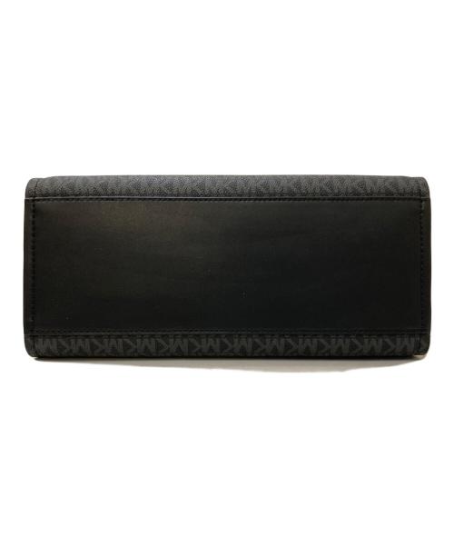 MICHAEL KORS（マイケル・コース）MICHAEL KORS (マイケル・コース) サッチェルミディアム2WAYハンドバッグ ブラックの古着・服飾アイテム