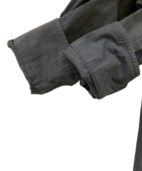 Vivienne Westwood man（ヴィヴィアン ウェストウッド マン）Vivienne Westwood man (ヴィヴィアン ウェストウッド マン) オーブワンポイント刺繍シャツ グレー サイズ:44の古着・服飾アイテム