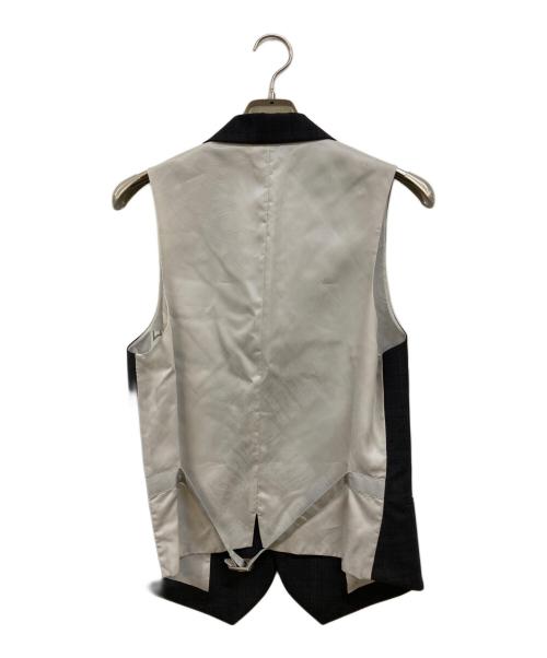 Vivienne Westwood man（ヴィヴィアン ウェストウッド マン）Vivienne Westwood man (ヴィヴィアン ウェストウッド マン) インサイドアウト オーブ 総柄ジレ グレー サイズ:46の古着・服飾アイテム