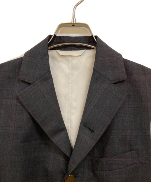 Vivienne Westwood man（ヴィヴィアン ウェストウッド マン）Vivienne Westwood man (ヴィヴィアン ウェストウッド マン) インサイドアウト オーブ 総柄ジレ グレー サイズ:46の古着・服飾アイテム