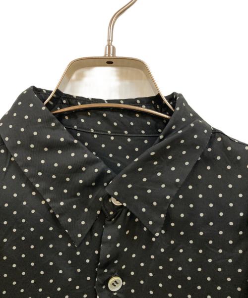 COMME des GARCONS COMME des GARCONS（コムデギャルソン コムデギャルソン）COMME des GARCONS COMME des GARCONS (コムデギャルソン コムデギャルソン) ドットフリルシャツ ブラック サイズ:XSの古着・服飾アイテム