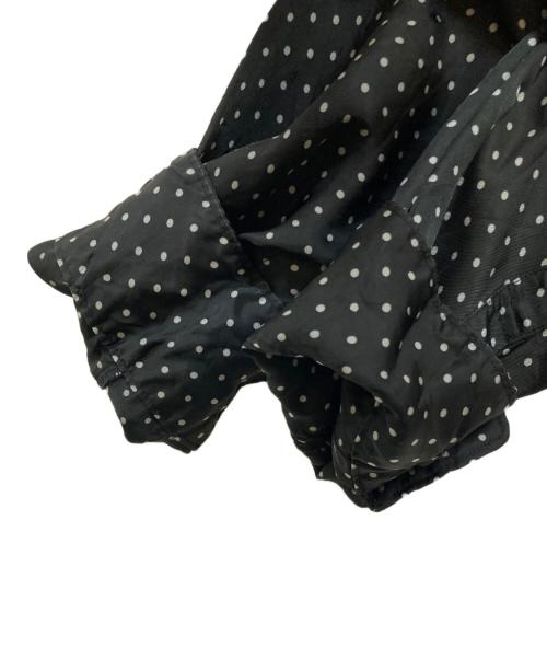 COMME des GARCONS COMME des GARCONS（コムデギャルソン コムデギャルソン）COMME des GARCONS COMME des GARCONS (コムデギャルソン コムデギャルソン) ドットフリルシャツ ブラック サイズ:XSの古着・服飾アイテム