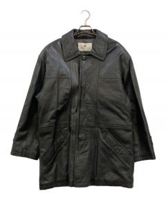 ピエールバルマン PARIS レザーコート 中古・古着通販】PIERRE BALMAIN (ピエール バルマン) レザーカー