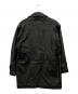 PIERRE BALMAIN (ピエール バルマン) レザーカーコート ブラック サイズ:Ｍ：18000円