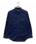 POLO RALPH LAUREN（ポロ・ラルフローレン）の古着「elbow patch military shirt」｜ネイビー