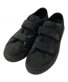 nonnative（ノンネイティブ）の古着「ヌバックレザーストラップスニーカー」｜ブラック