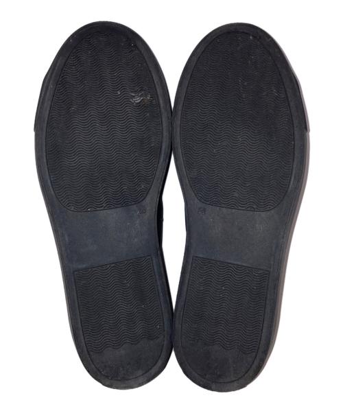 nonnative（ノンネイティブ）nonnative (ノンネイティブ) ヌバックレザーストラップスニーカー ブラック サイズ:41の古着・服飾アイテム