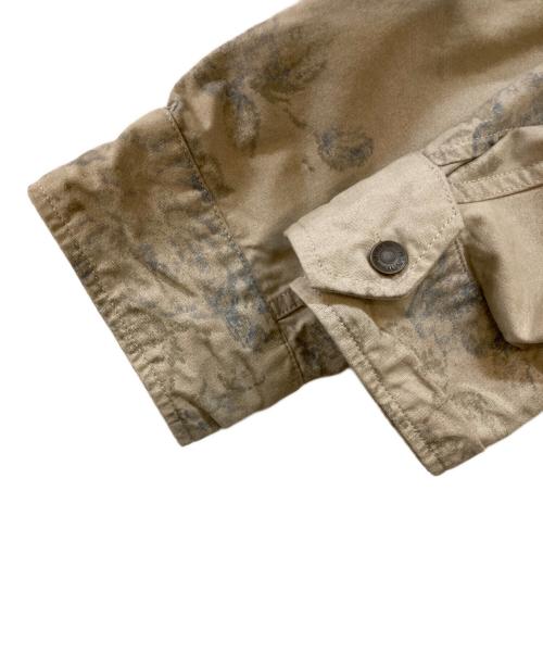 CHAPS（チャップス）CHAPS (チャップス) フローラルパターン M-65型 カバーオール ベージュ サイズ:XLの古着・服飾アイテム