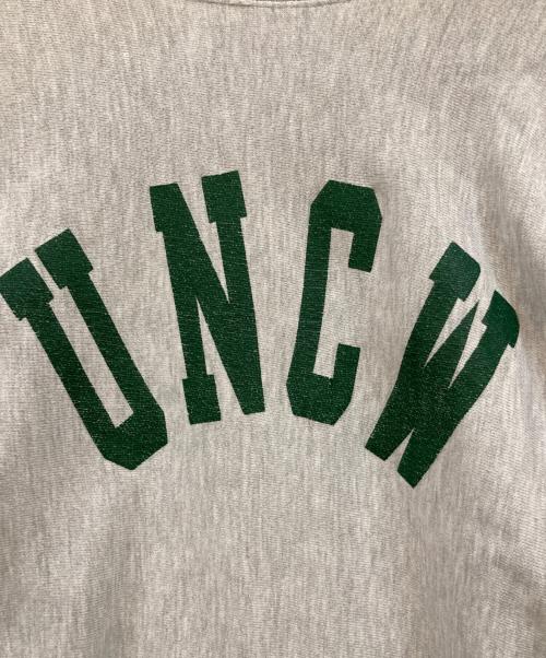 Champion（チャンピオン）Champion (チャンピオン) 80's カレッジプリント リバースウィーブスウェット グレー サイズ:Ｌの古着・服飾アイテム