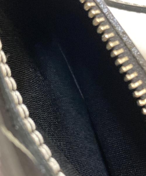 BURBERRY BLUE LABEL（バーバリー ブルー レーベル）BURBERRY BLUE LABEL (バーバリー ブルー レーベル) チェックパターン ショルダーバッグ ブラック×パープルの古着・服飾アイテム