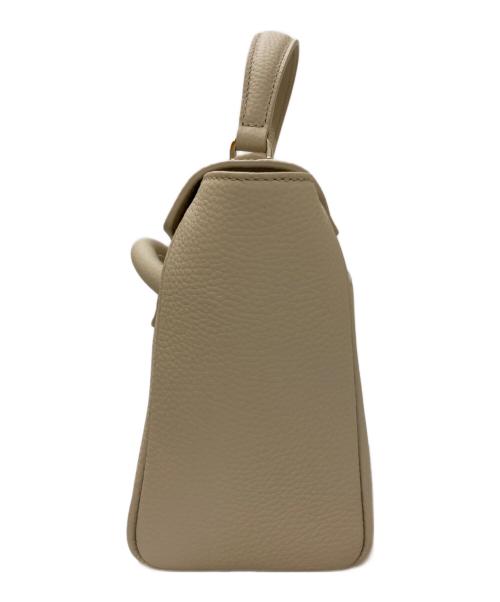 VASIC（ヴァジック）VASIC (ヴァジック) TOMORROW LAND (トゥモローランド) 別注 EVER MINI MINI ハンドバッグ ベージュの古着・服飾アイテム