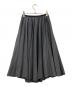 N°21 (ヌメロヴェントゥーノ) ウールプリーツスカート グレー サイズ:38：12000円