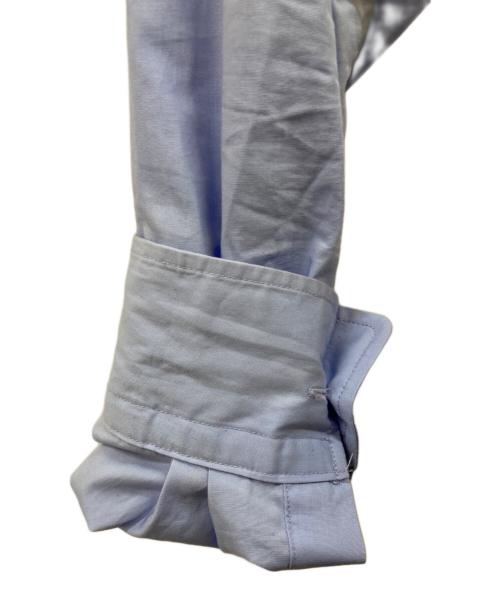 masu（エムエーエスユー）MASU (エムエーエスユー) RODEO ZIP-UP DRESS SHIRT ブルー サイズ:46の古着・服飾アイテム