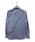 MASU (エムエーエスユー) RODEO ZIP-UP DRESS SHIRT ブルー サイズ:46：20000円