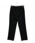 LAD MUSICIAN (ラッドミュージシャン) WOOL GABARDINE STRAIGHT SLACKS ブラック サイズ:42：14000円