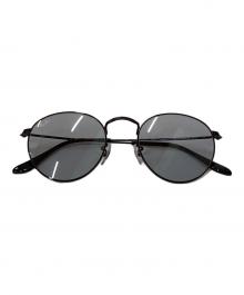 RAY-BAN（レイバン）の古着「ROUND METAL カラーレンズサングラス」｜ブラック