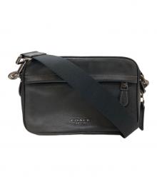 COACH（コーチ）の古着「レザーショルダーバッグ」｜ブラック