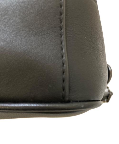 COACH（コーチ）COACH (コーチ) レザーショルダーバッグ ブラックの古着・服飾アイテム