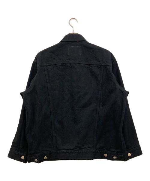 Graphpaper（グラフペーパー）Graphpaper (グラフペーパー) Selvage Denim Trucker Jacket ブラック サイズ:１の古着・服飾アイテム