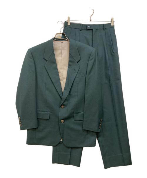 Christian Dior MONSIEUR（クリスチャンディオールムッシュ）Christian Dior MONSIEUR (クリスチャンディオールムッシュ) 裏地モノグラムロゴ刺繍 セットアップ グリーン サイズ:A4の古着・服飾アイテム