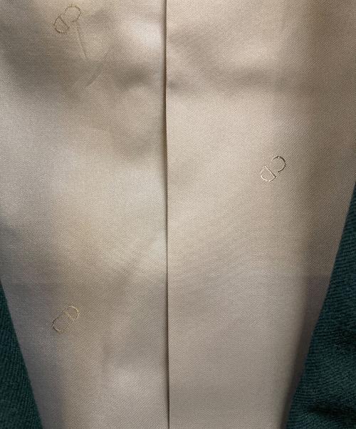 Christian Dior MONSIEUR（クリスチャンディオールムッシュ）Christian Dior MONSIEUR (クリスチャンディオールムッシュ) 裏地モノグラムロゴ刺繍 セットアップ グリーン サイズ:A4の古着・服飾アイテム