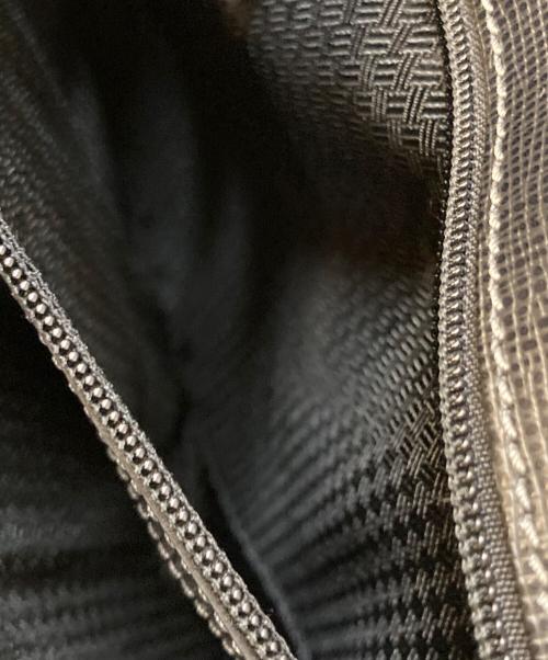 Christian Dior（クリスチャン ディオール）Christian Dior (クリスチャン ディオール) タイガレザー ブリーフケース ブラックの古着・服飾アイテム