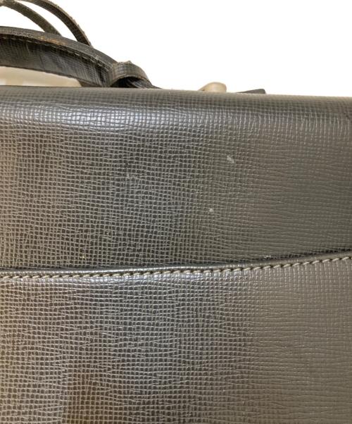 Christian Dior（クリスチャン ディオール）Christian Dior (クリスチャン ディオール) タイガレザー ブリーフケース ブラックの古着・服飾アイテム