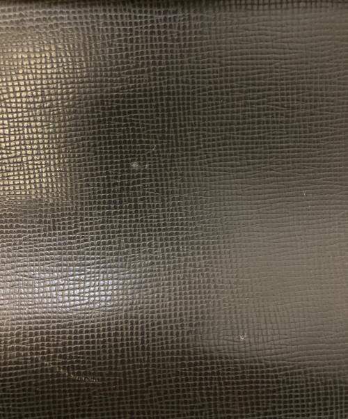 Christian Dior（クリスチャン ディオール）Christian Dior (クリスチャン ディオール) タイガレザー ブリーフケース ブラックの古着・服飾アイテム