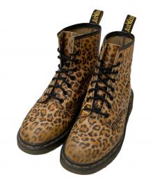 Dr.Martens（ドクターマーチン）の古着「レオパード柄8ホールブーツ」｜ブラウン
