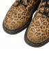 中古・古着 Dr.Martens (ドクターマーチン) レオパード柄8ホールブーツ ブラウン サイズ:24㎝：8000円