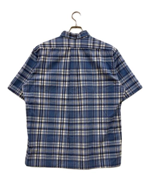 reyn spooner（レイン スプナー）reyn spooner (レイン スプナー) 90's プルオーバーチェックシャツ ブルー サイズ:Lの古着・服飾アイテム