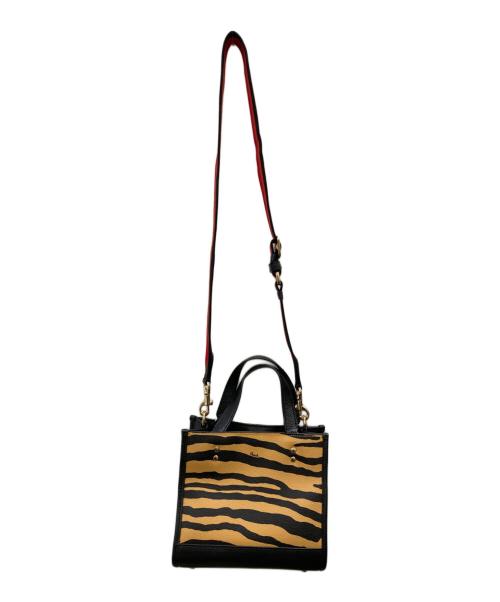 COACH（コーチ）COACH (コーチ) 2WAYショルダーバッグ ブラウンの古着・服飾アイテム