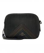COACHコーチ）の古着「ショルダーバッグ」｜ブラック