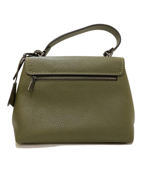 COACH（コーチ）COACH (コーチ) エモリー トップ ハンドル バッグ カーキの古着・服飾アイテム
