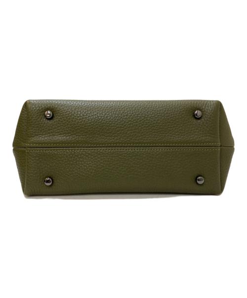 COACH（コーチ）COACH (コーチ) エモリー トップ ハンドル バッグ カーキの古着・服飾アイテム