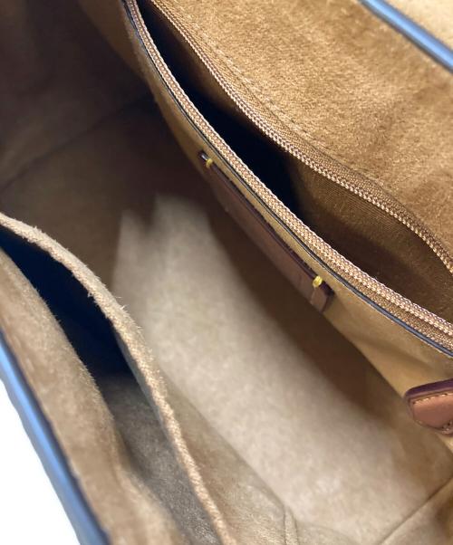 COACH（コーチ）COACH (コーチ) エモリー トップ ハンドル バッグ カーキの古着・服飾アイテム