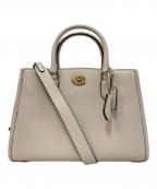 COACHコーチ）の古着「ブルック キャリーオール 28」｜アイボリー