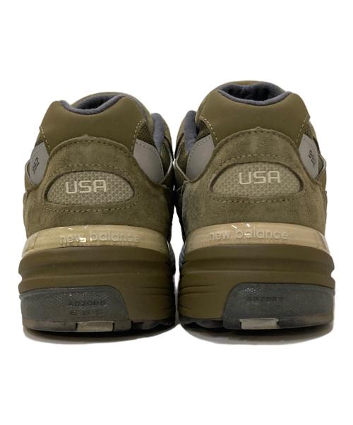NEW BALANCE（ニューバランス）NEW BALANCE (ニューバランス) 992 ローカットスニーカー カーキ サイズ:27.5㎝の古着・服飾アイテム