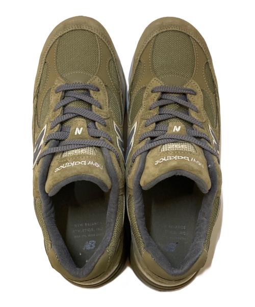 NEW BALANCE（ニューバランス）NEW BALANCE (ニューバランス) 992 ローカットスニーカー カーキ サイズ:27.5㎝の古着・服飾アイテム
