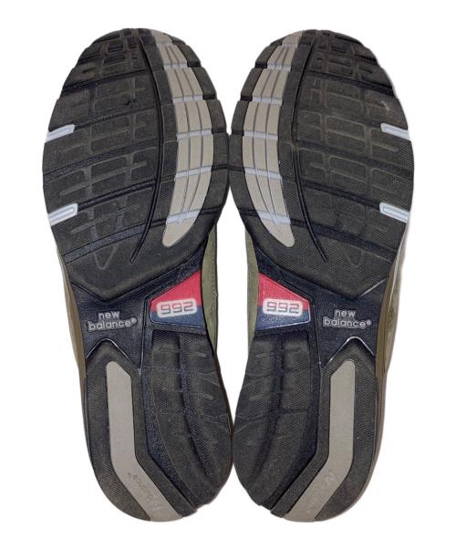 NEW BALANCE（ニューバランス）NEW BALANCE (ニューバランス) 992 ローカットスニーカー カーキ サイズ:27.5㎝の古着・服飾アイテム