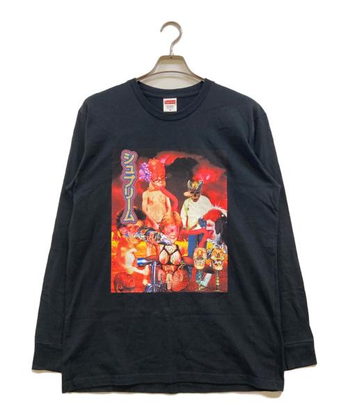 SUPREME（シュプリーム）Supreme (シュプリーム) Sekintani La Norihiro L/S Tee ブラック サイズ:Ｍの古着・服飾アイテム