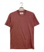 Maison Margielaメゾンマルジェラ）の古着「Cotton S/S tee」｜ピンク