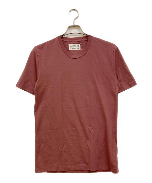 Maison Margiela（メゾンマルジェラ）Maison Margiela (メゾンマルジェラ) Cotton S/S tee ピンク サイズ:48の古着・服飾アイテム